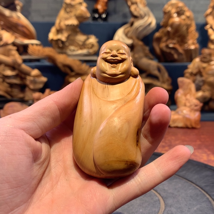 柏木（崖柏）根雕摆件