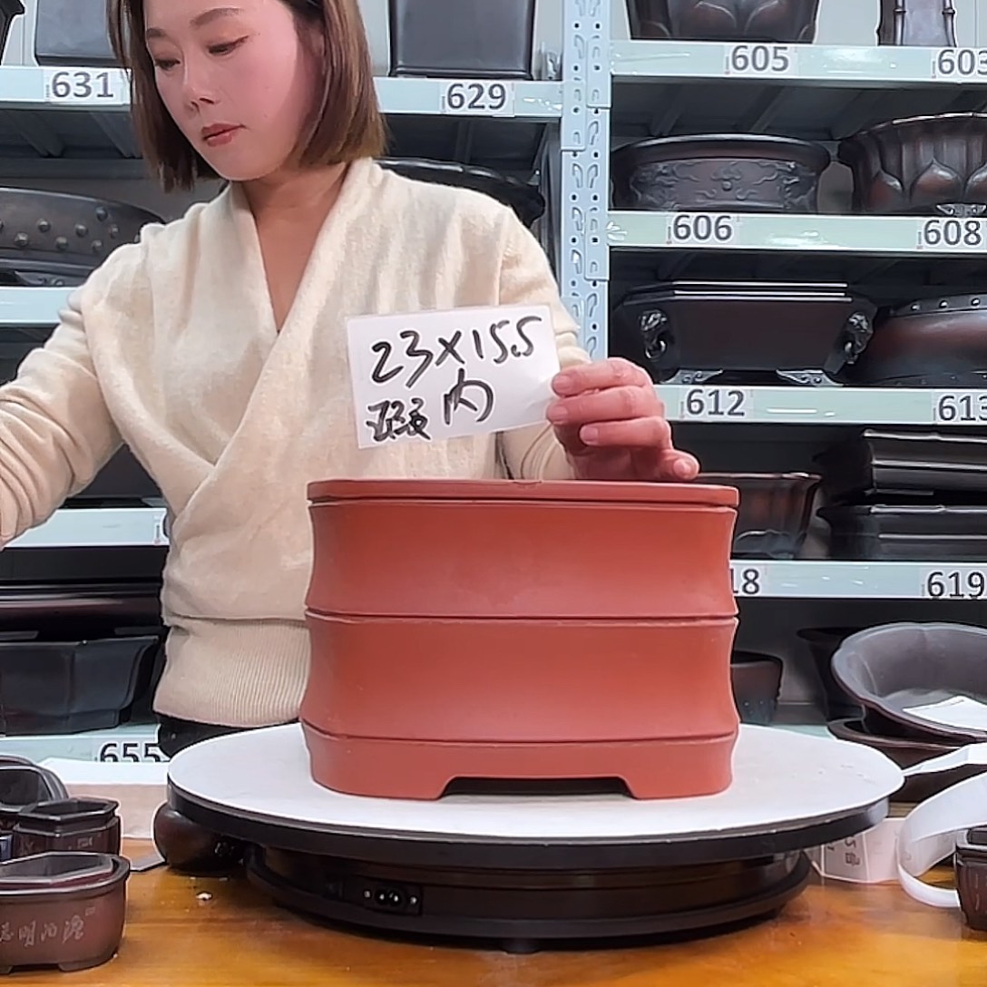 紫砂花盆宜兴紫砂10号