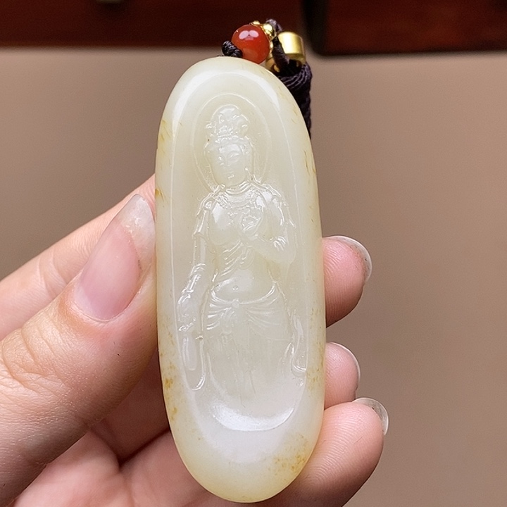 和田玉挂件未镶嵌F