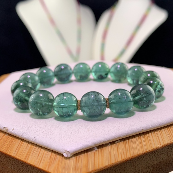 双色碧玺手链未镶嵌