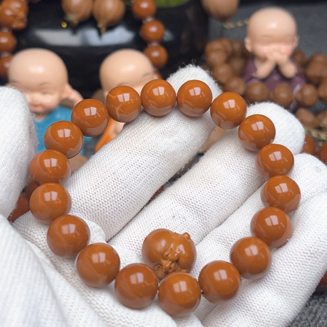 橄榄核手串/手链生***＂1.1+超小孔精品