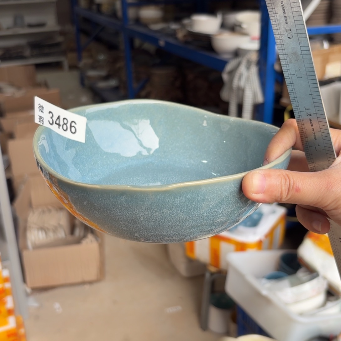 陶瓷3468 微瑕陶瓷餐具2个