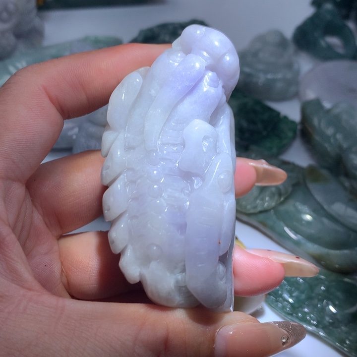 翡翠未镶嵌颈饰保真天然A货翡翠