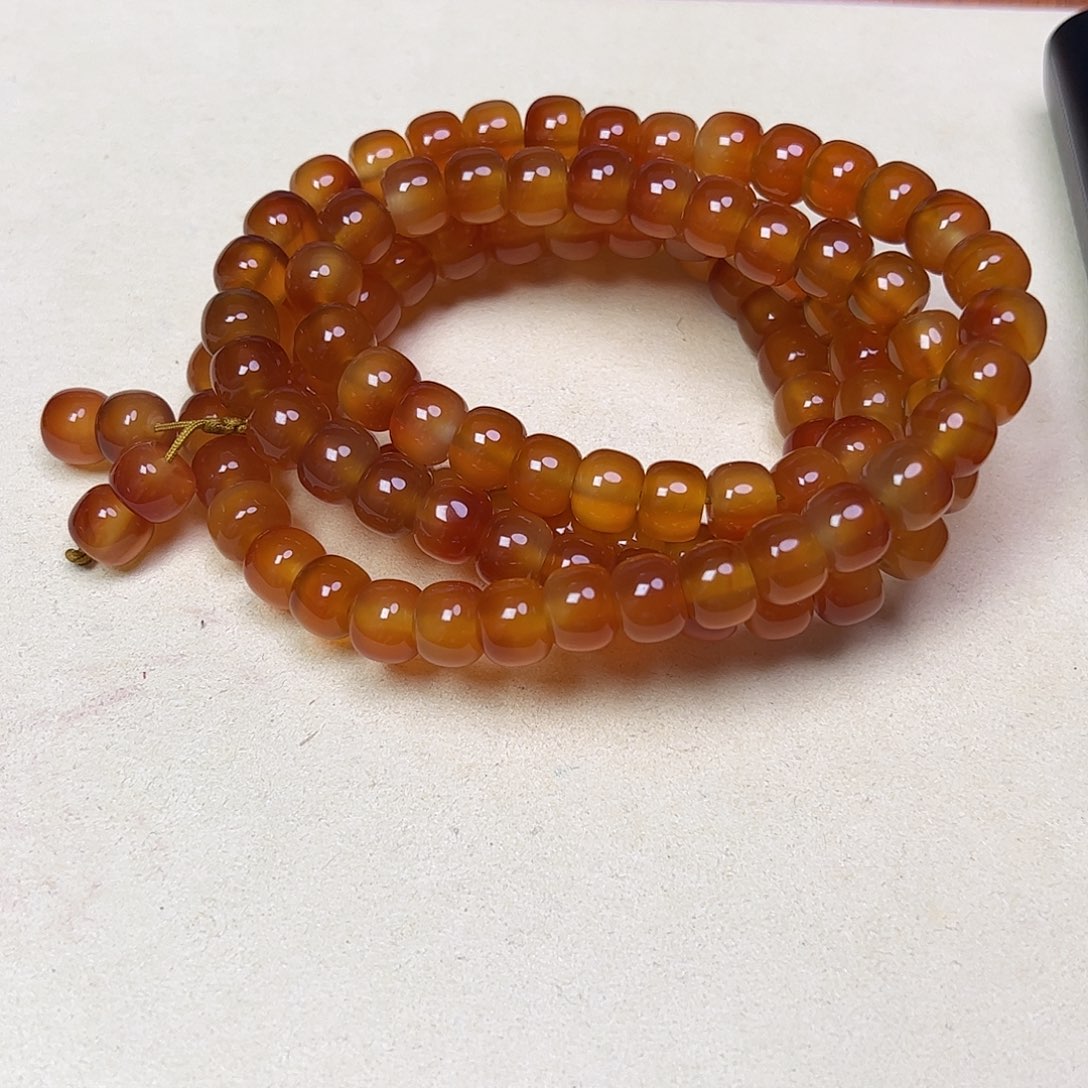 未镶嵌玛瑙手串玛瑙/玉髓孤**者