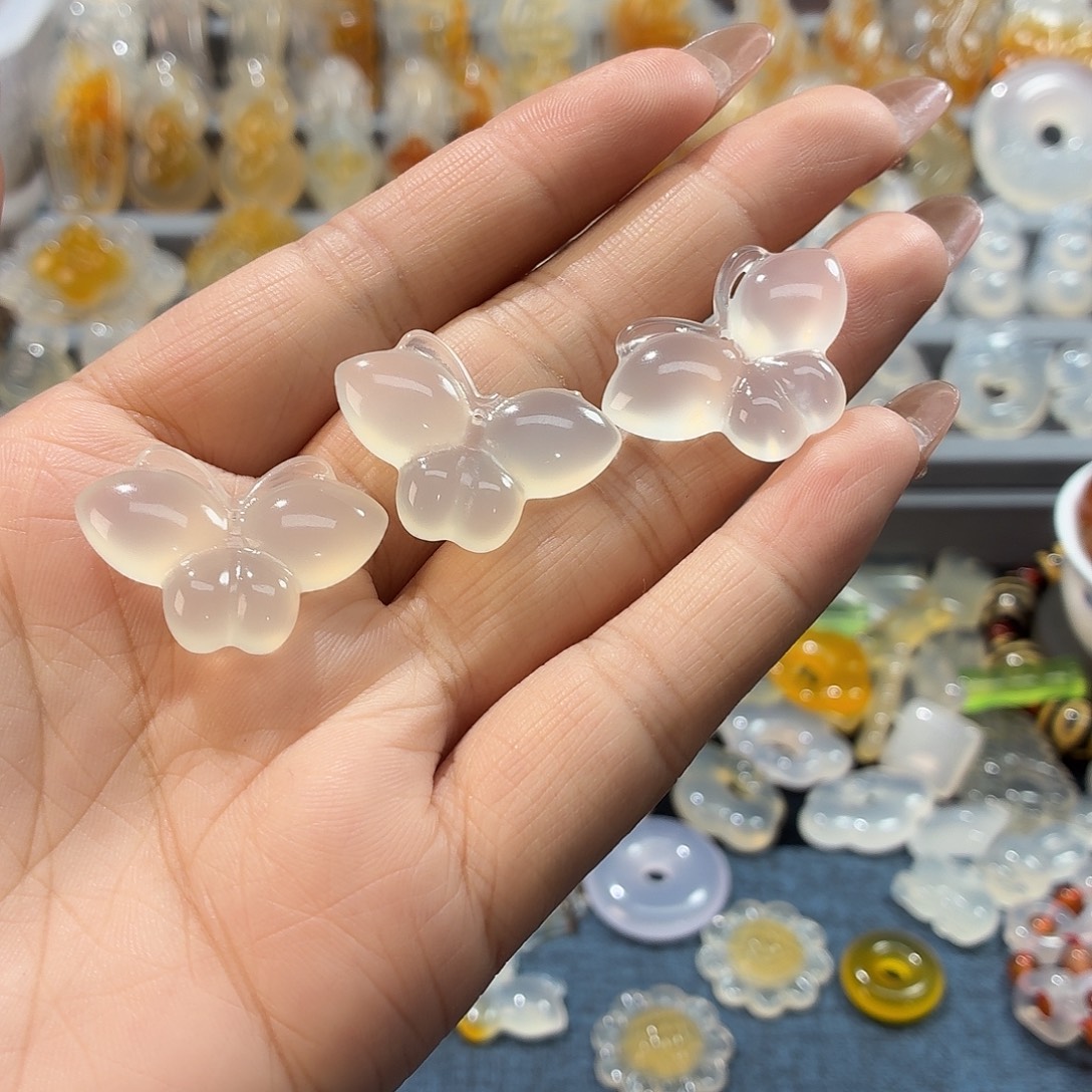 玛瑙/玉髓未镶嵌颈饰