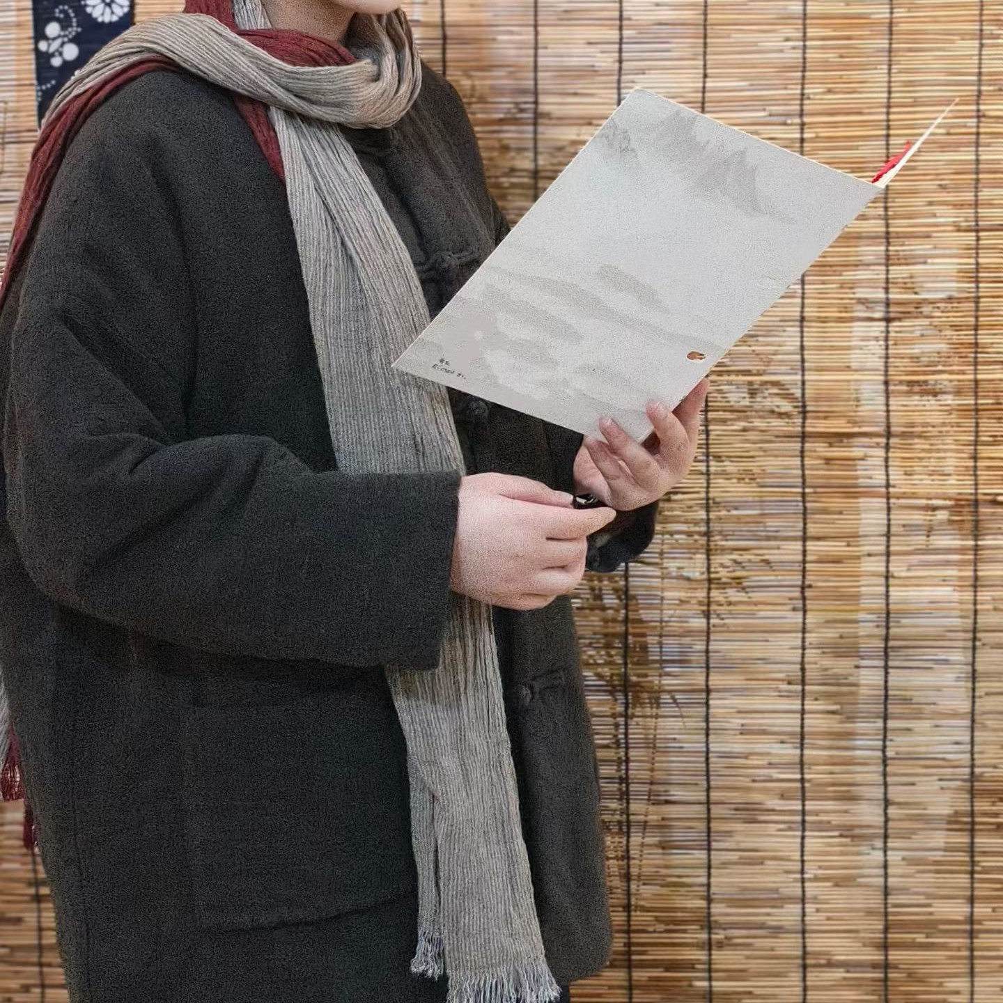 豫尊.〔致敬粗陶〕 生态麻加厚棉袄对襟手工盘扣棉服上衣