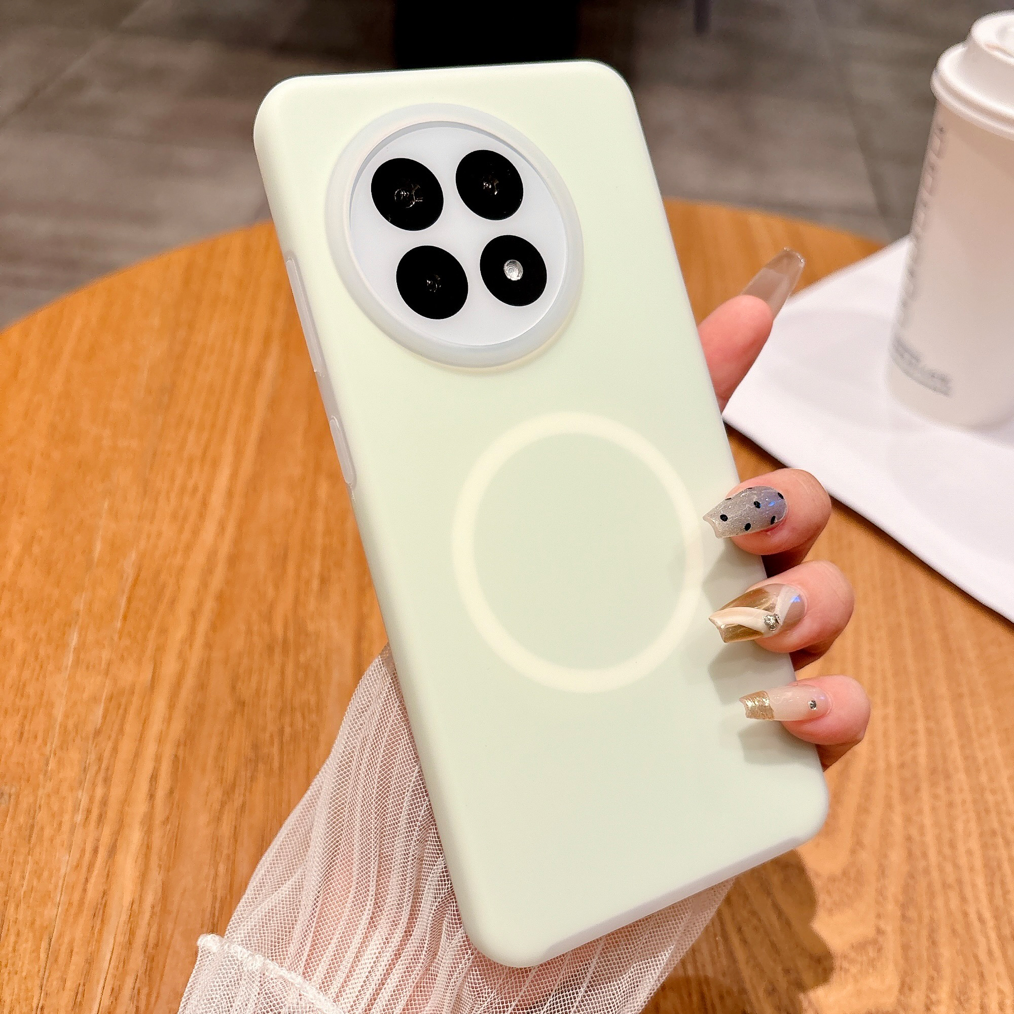 适用于一加15手机壳一加13T果冻磁吸一加ace5pro液态硅胶一加ace6