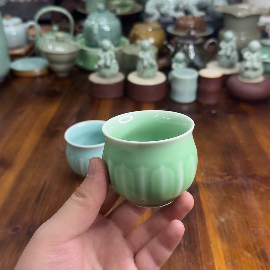 小仲青瓷茶器微瑕5519