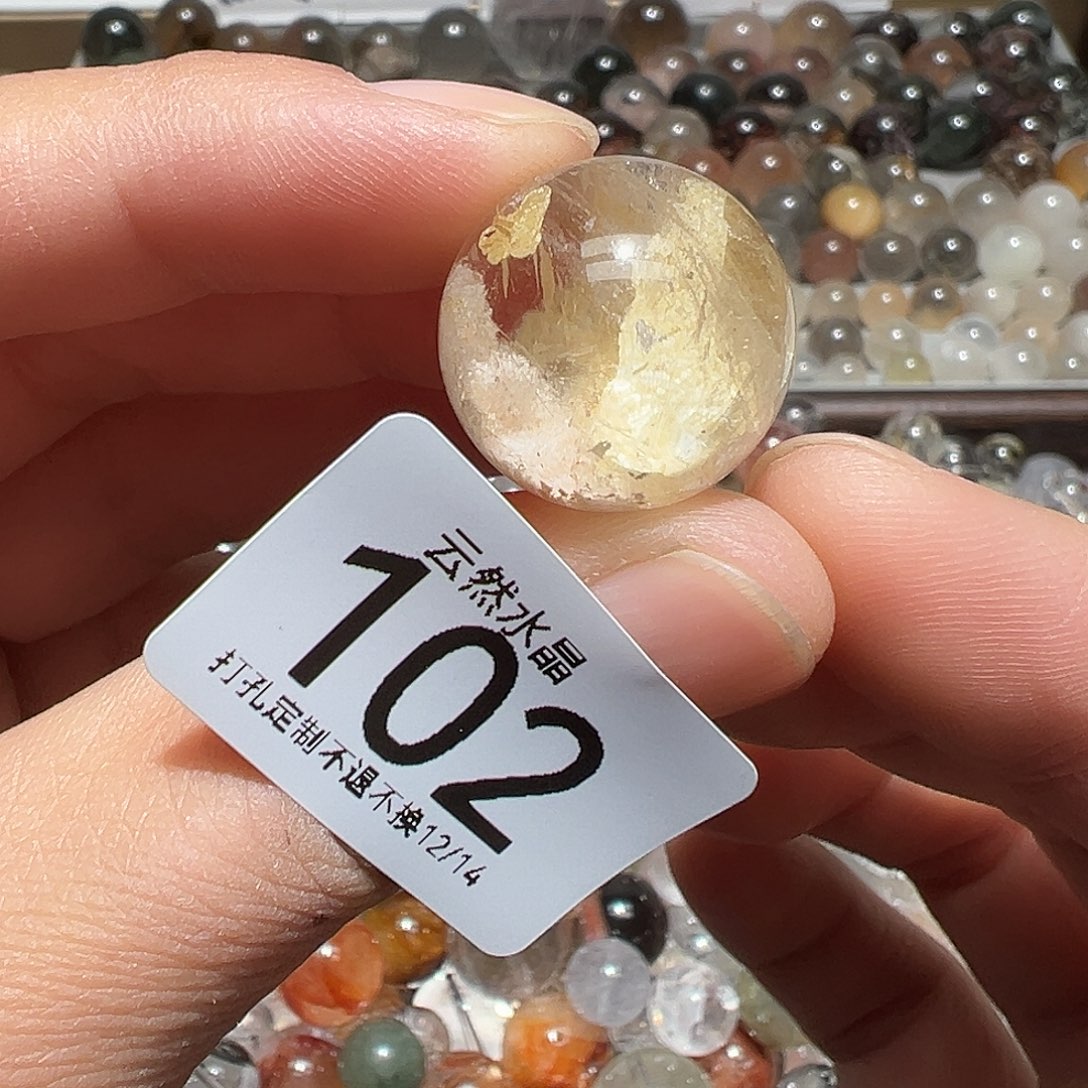 珠宝半成品未镶嵌水晶