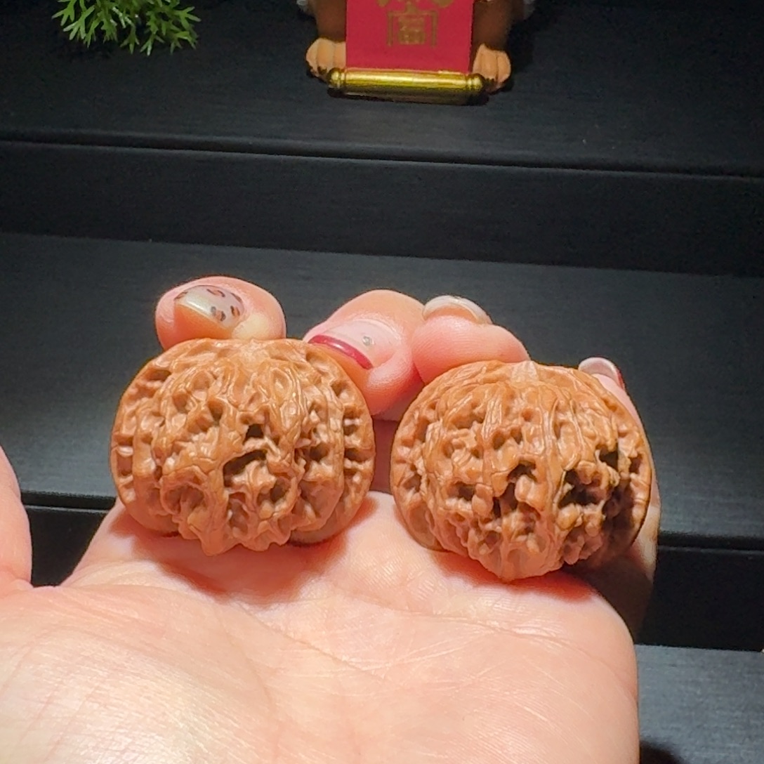 吊坠文玩核桃苹果园