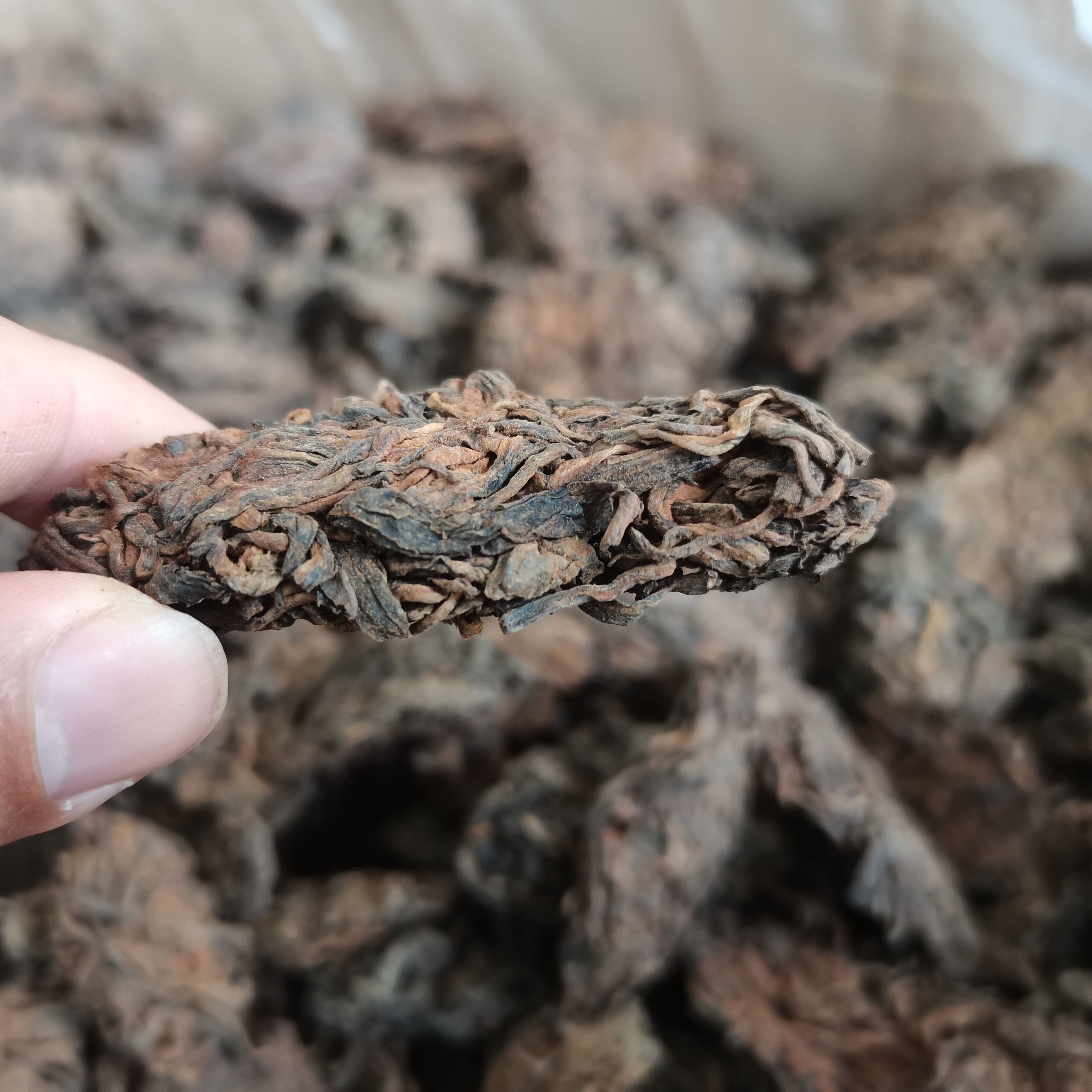 2018年小户赛老茶头（普洱熟茶），香甜润滑，耐泡度高，内含物质丰富