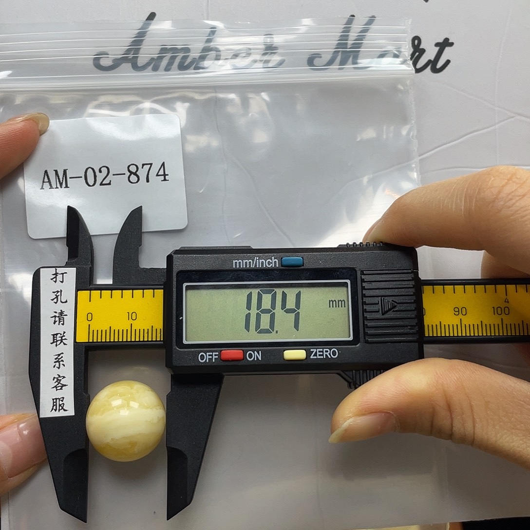 定制蜜蜡未镶嵌定制打孔后不退换