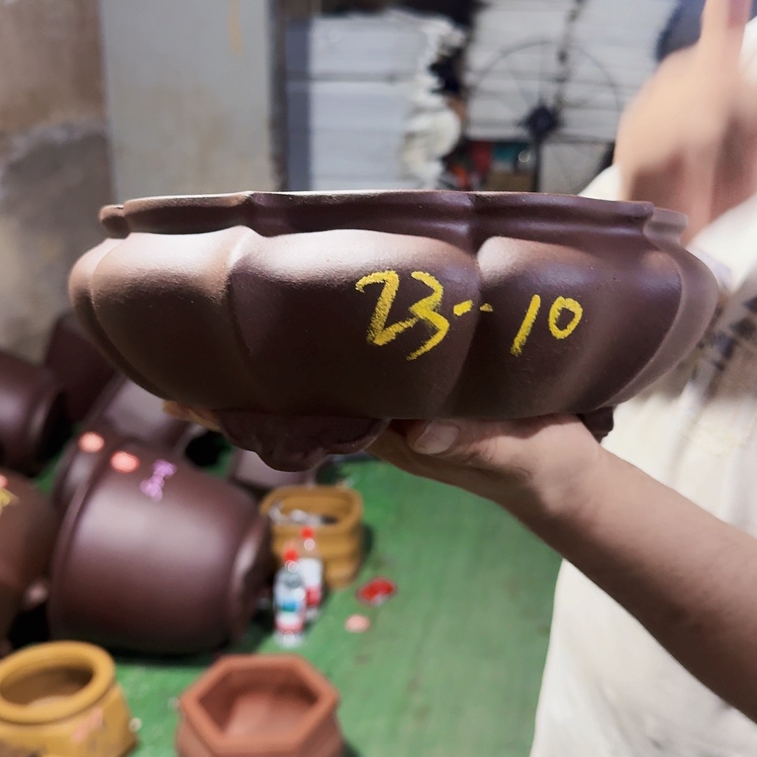 紫砂花盆紫砂花盆