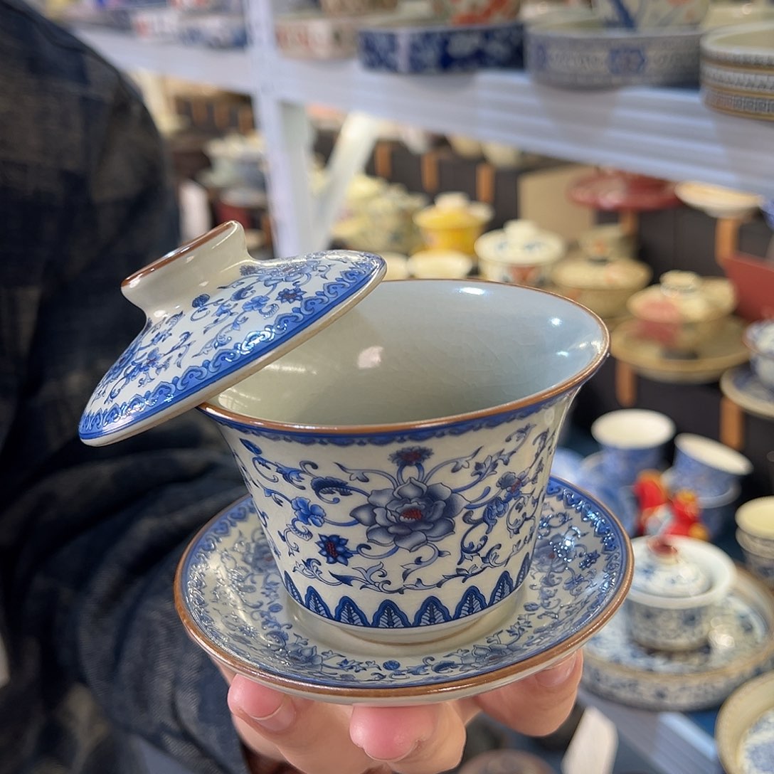 盖碗很漂亮我很喜欢