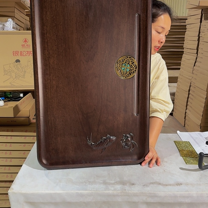 花梨木茶盘85*48尺寸