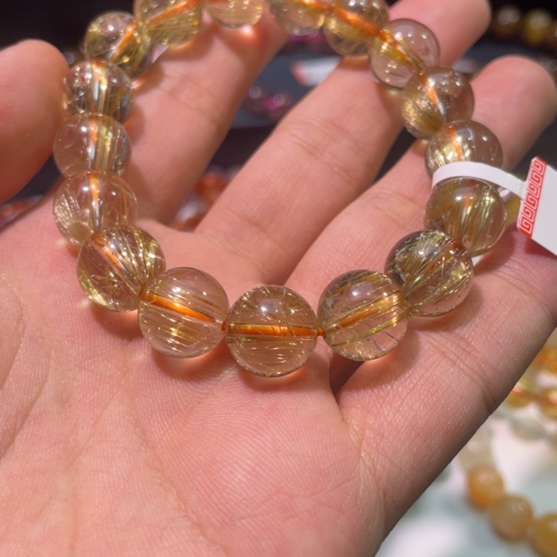 水晶手链未镶嵌钛晶