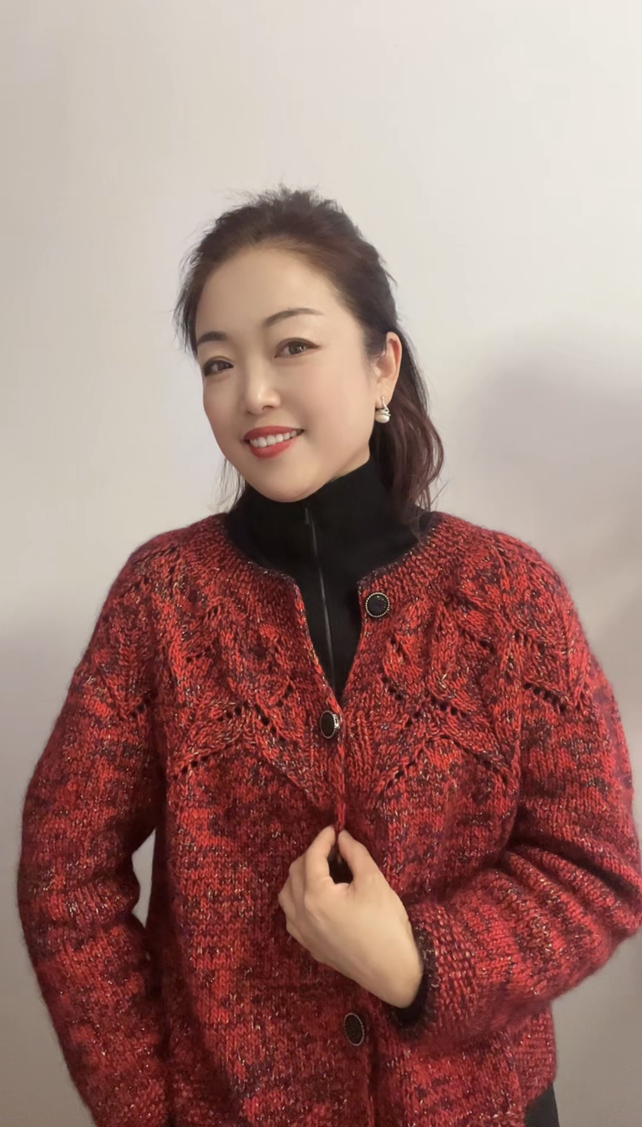 《玉兰花》美丽奴绮丽奥绒手工毛线柔软舒适