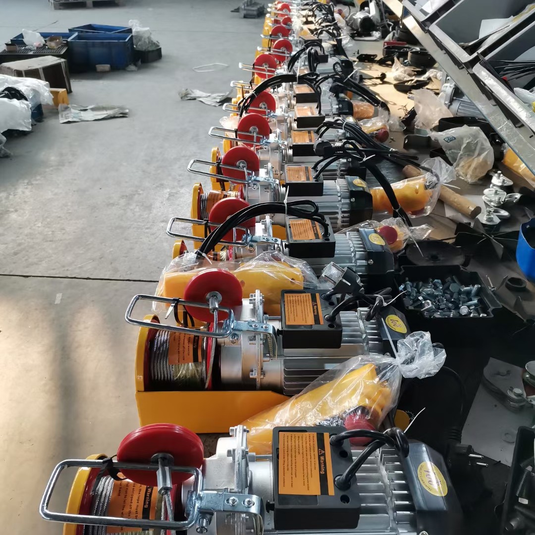 家用小型电动葫芦钢丝220V单项电微型吊机卷扬机提升机升降起重机