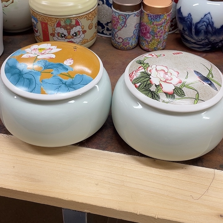 陶瓷罐茶叶罐密封罐储物罐