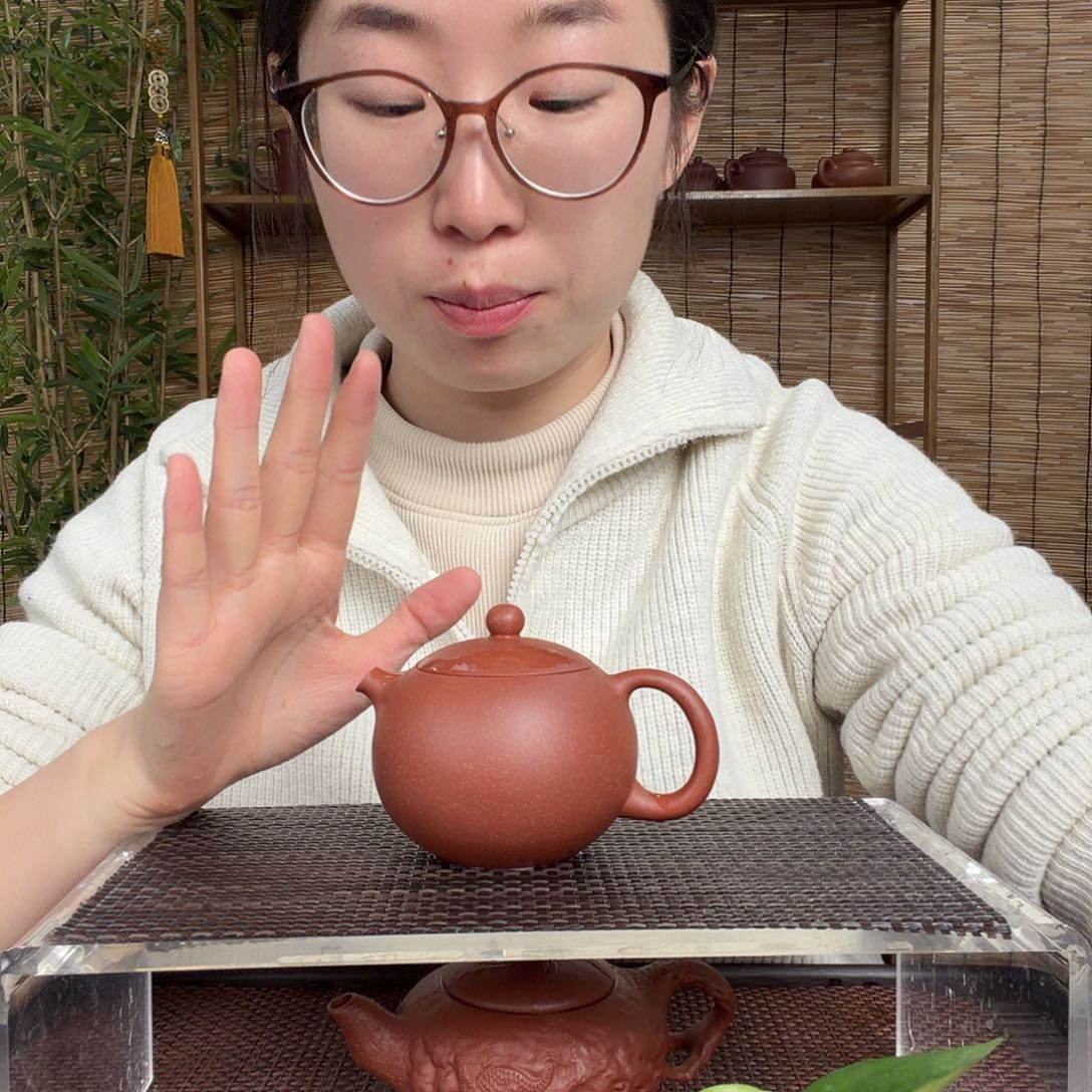 紫砂茶壶原矿红降坡西施壶微瑕200CC左右没礼盒