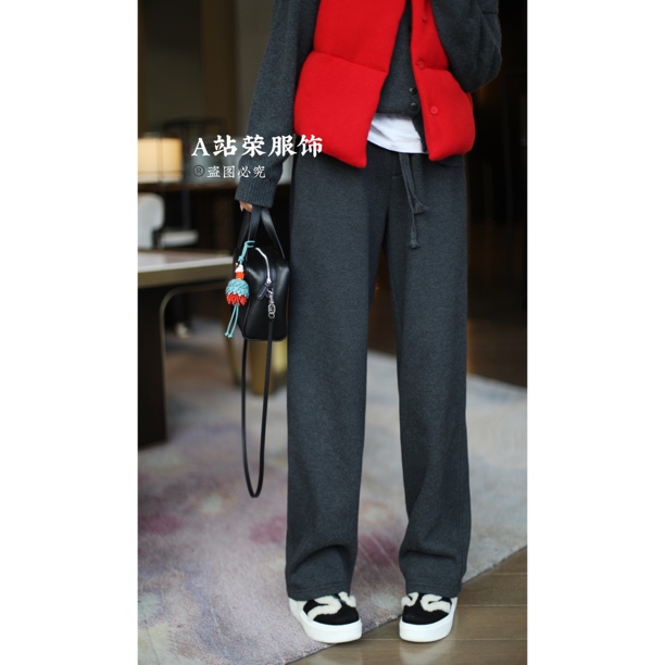 【荣姐精选】云感加厚绒卫裤【下架】