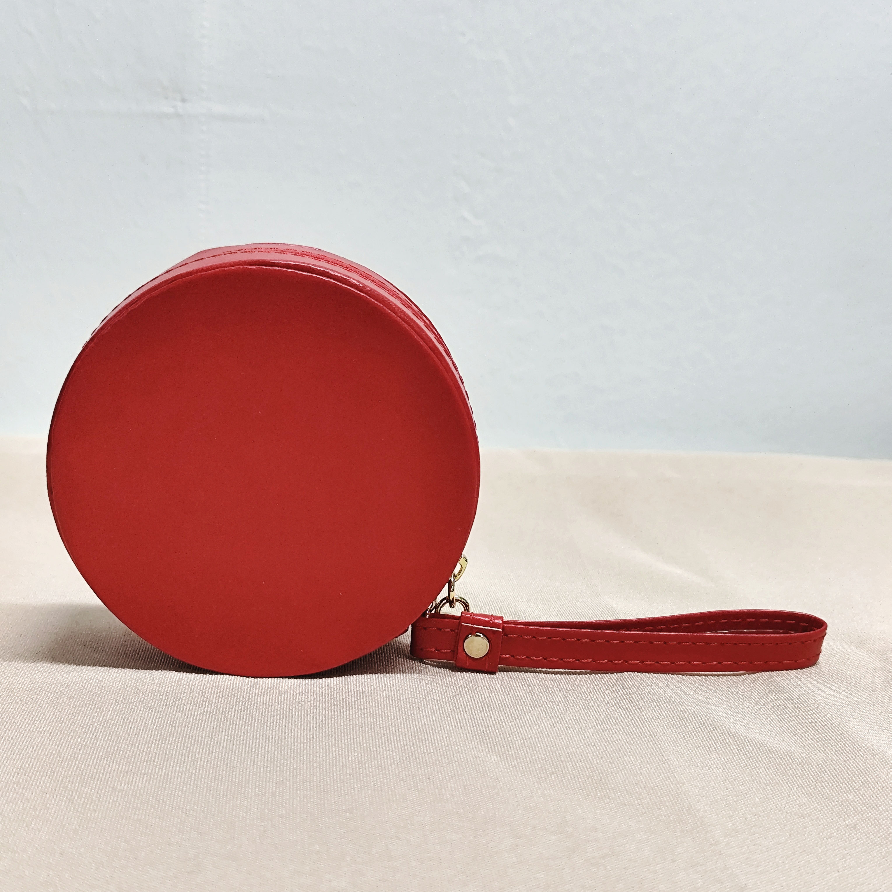 小汤啊~红色气垫套化妆包推荐