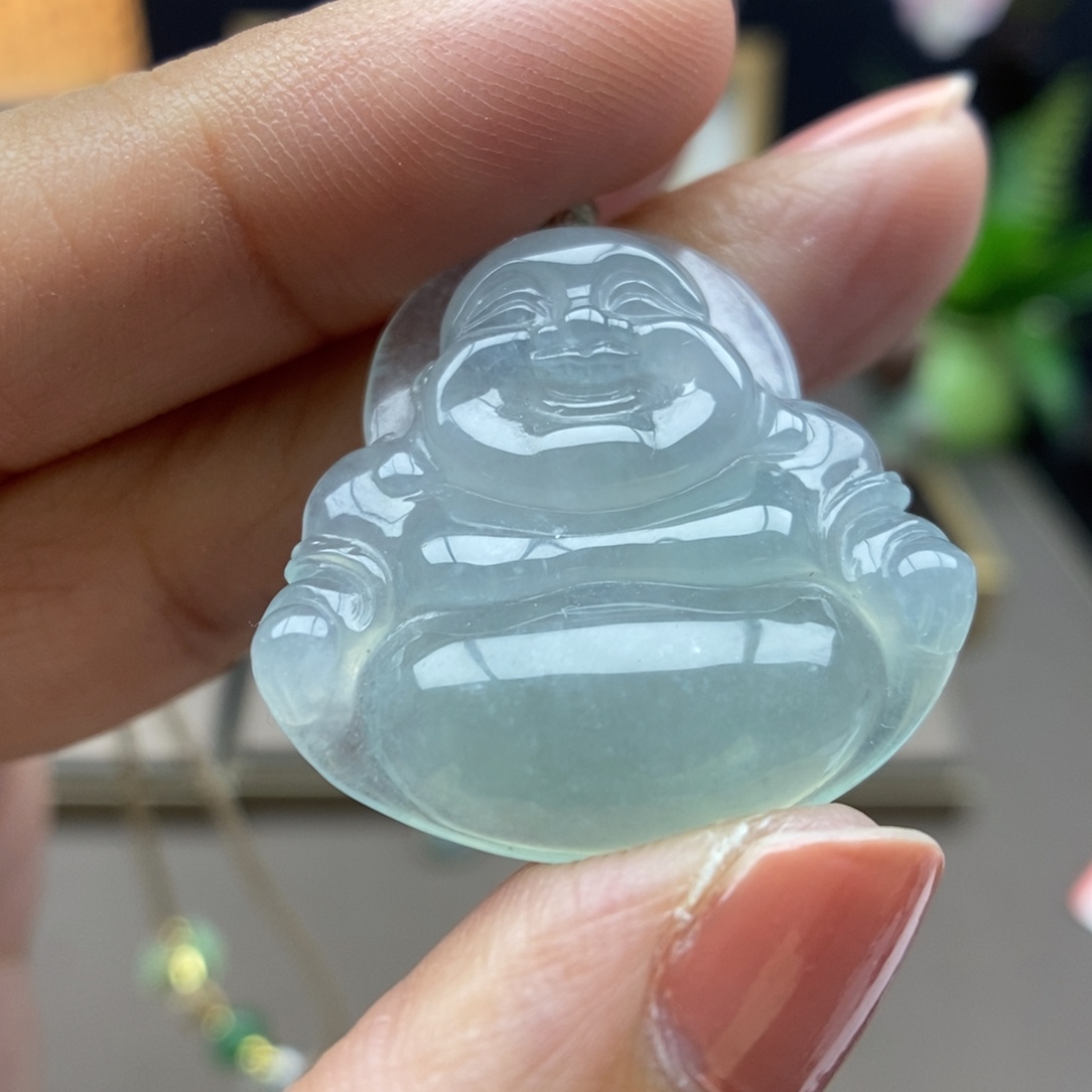 翡翠未镶嵌颈饰吊坠