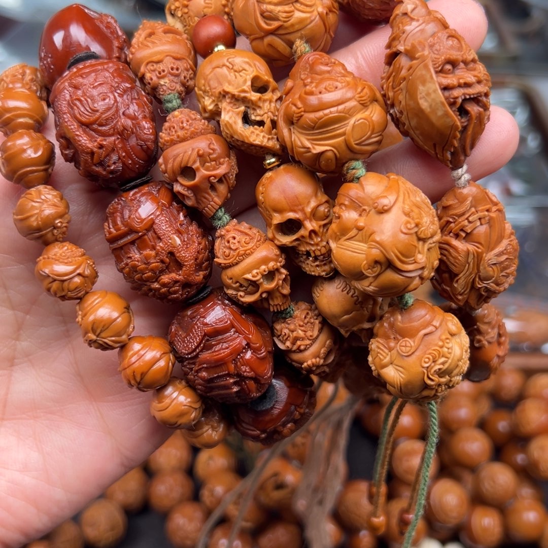 飞***翠橄榄核手串/手链橄榄核手串