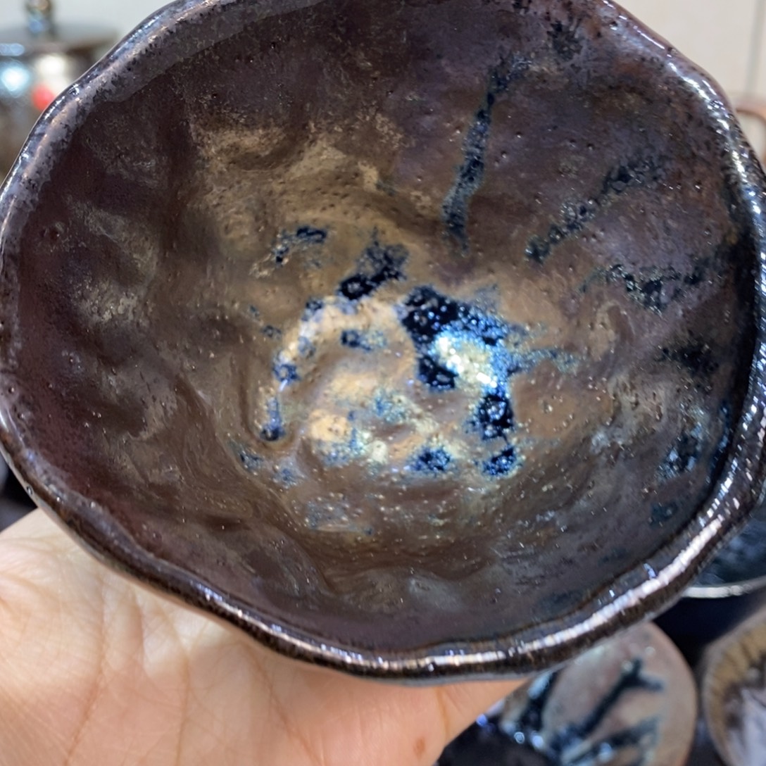 鸮***鹏云南建水紫陶柴烧杯