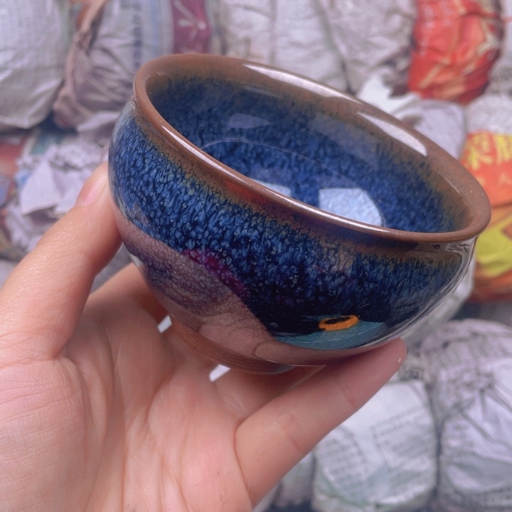 茶盏建窑建盏主人杯