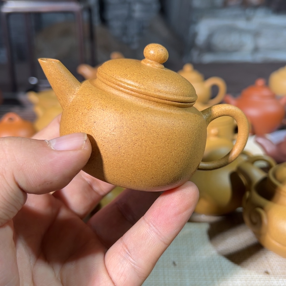 茶壶紫砂全手制作