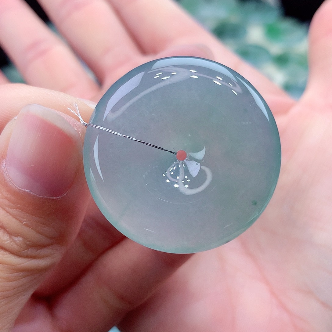 颈饰未镶嵌翡翠编号29尺寸33-7.8