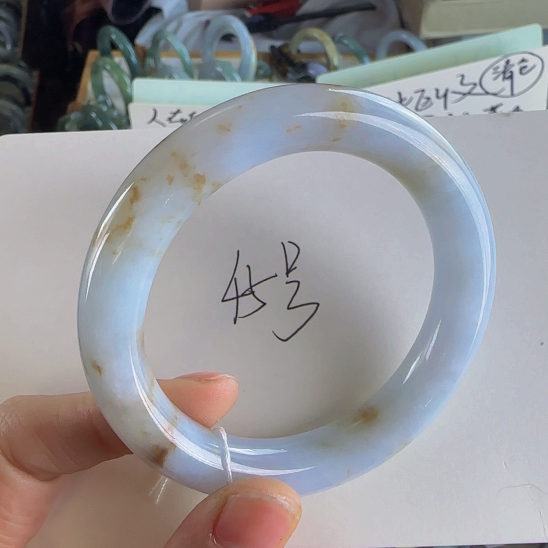 翡翠手镯未镶嵌老坑56