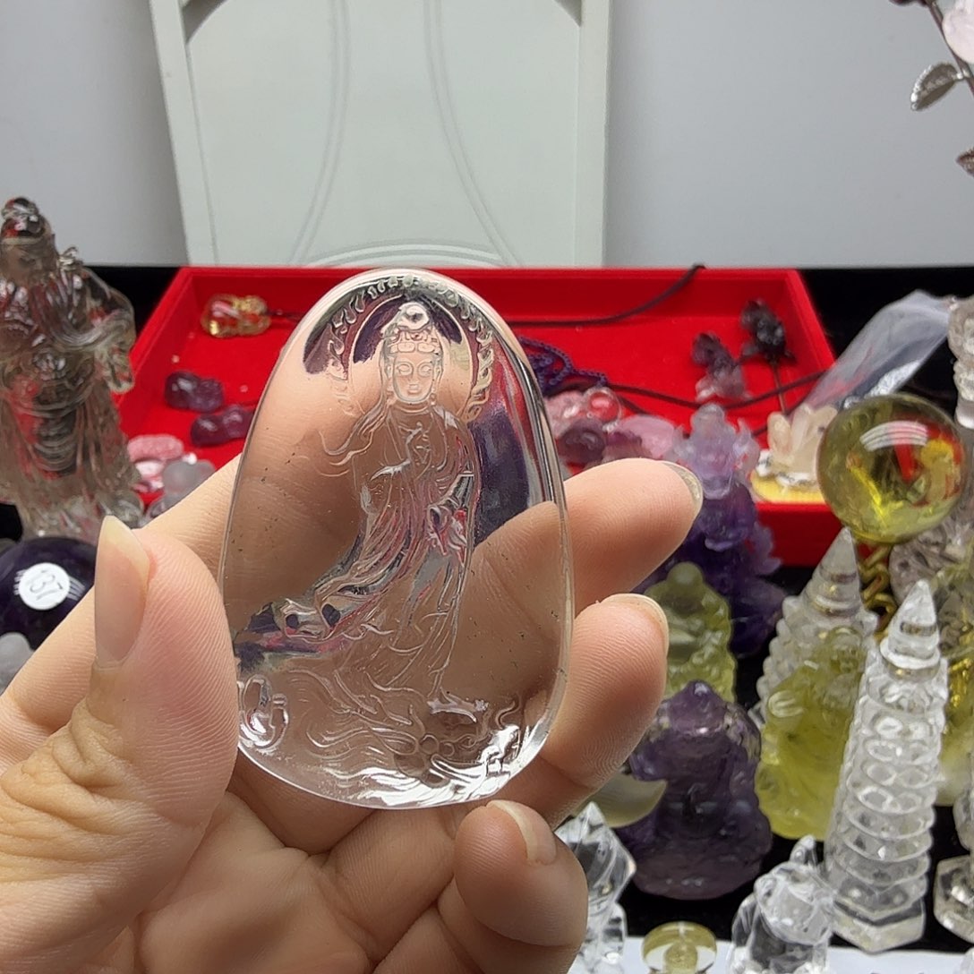 水晶珠宝半成品未镶嵌星*滨