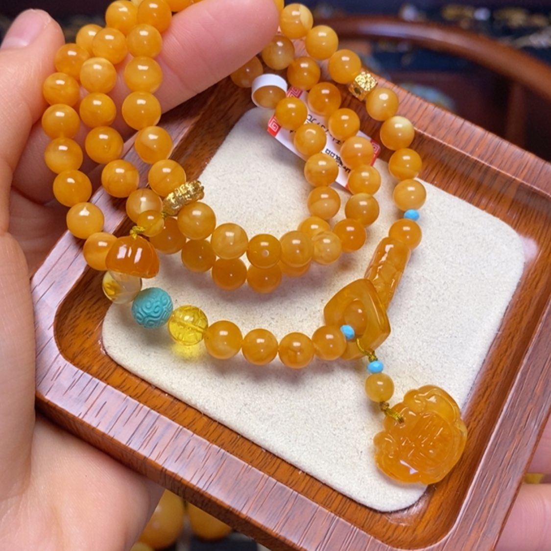【闪购商品】蜜蜡手链未镶嵌手串