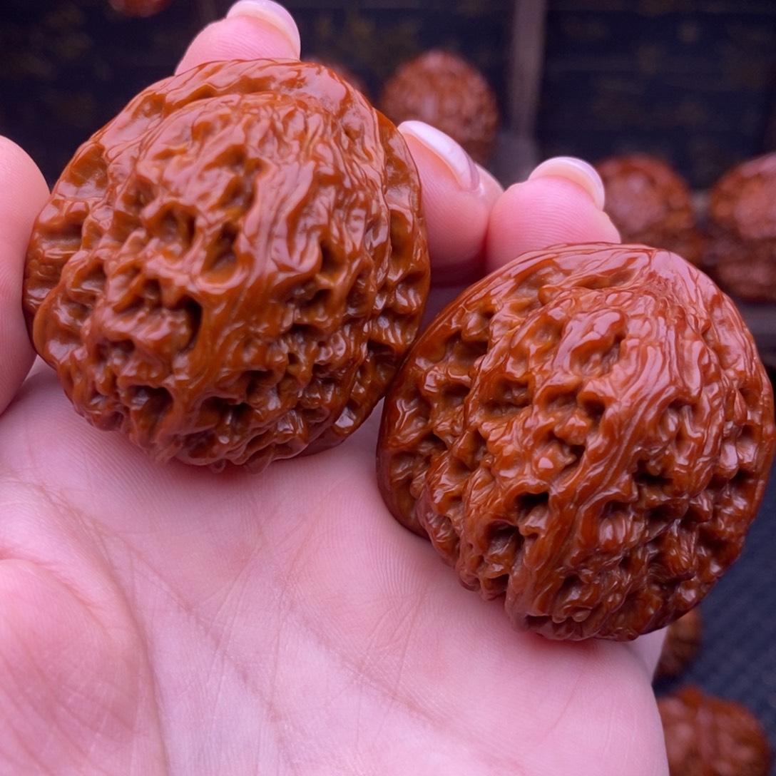 文玩核桃吊坠南疆石40尺