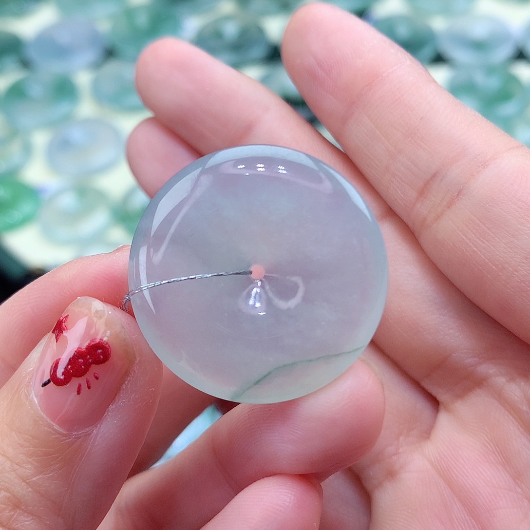 翡翠颈饰未镶嵌59翡翠27.1/5.5