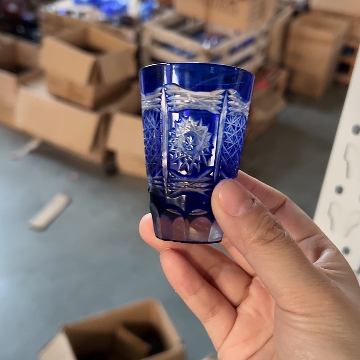 水晶玻璃手柄款微瑕一个