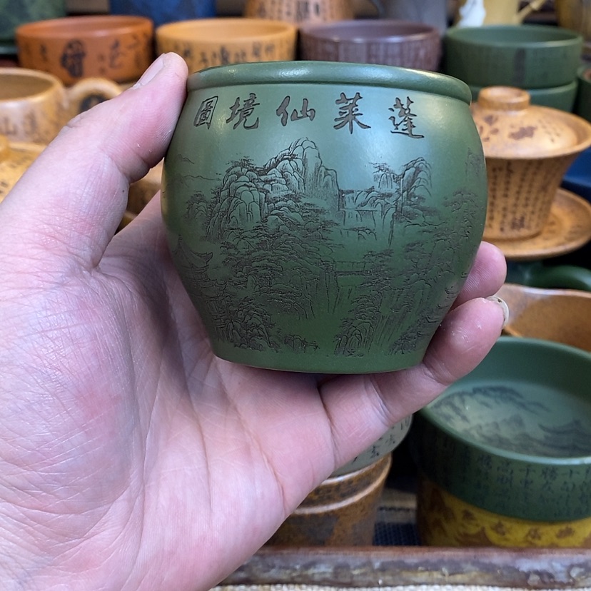 【闪购商品】紫砂杯子宜兴全手工紫砂杯