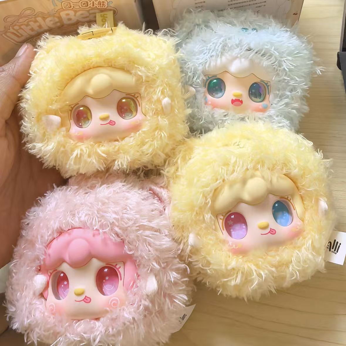 【平拆】yooki氧氧团一团毛绒玩偶挂件包挂