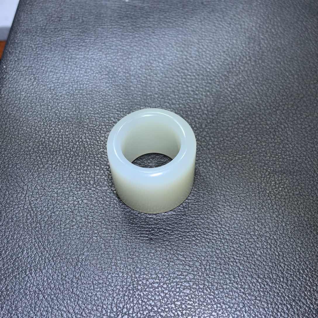 和田玉戒指未镶嵌诸*狼