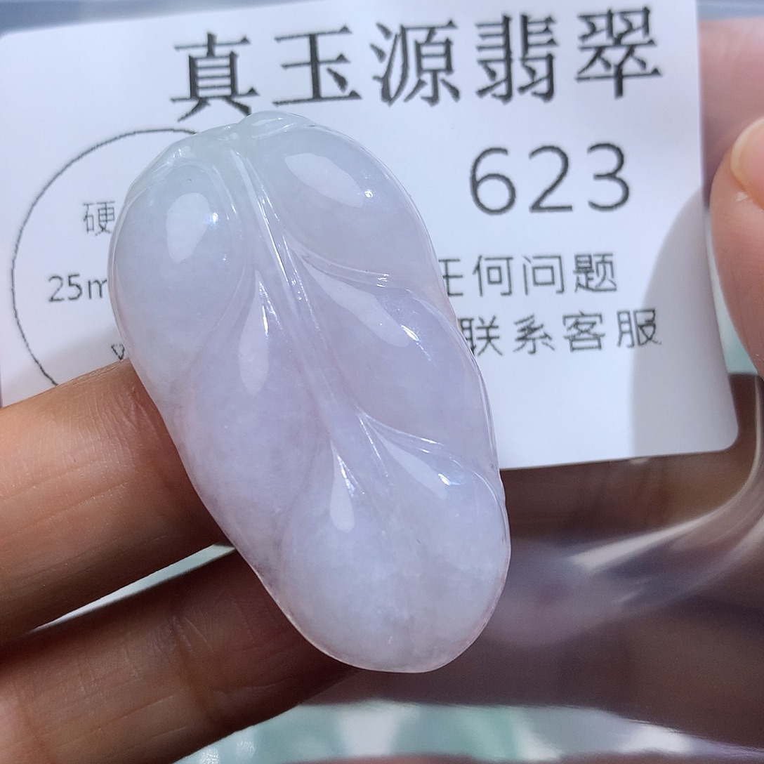 翡翠未镶嵌颈饰623