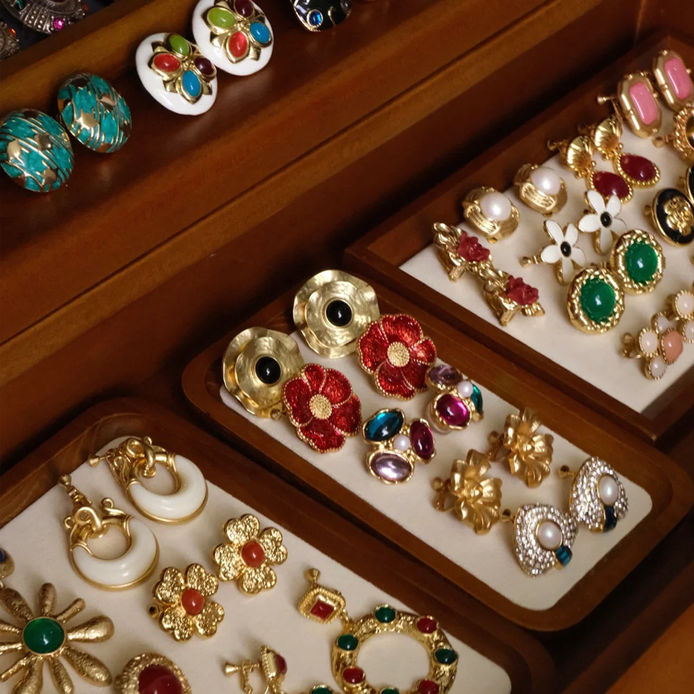 925银玻璃耳饰 3号精选2026款