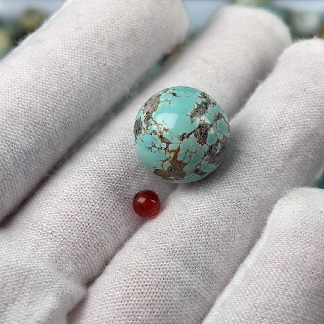 南红玛瑙未镶嵌配饰14.5