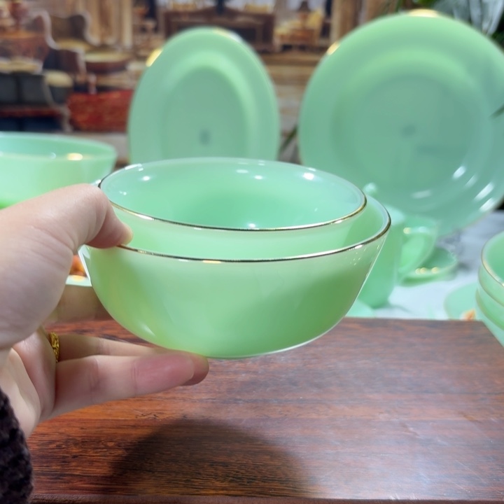 景德镇玉瓷盘碗单品