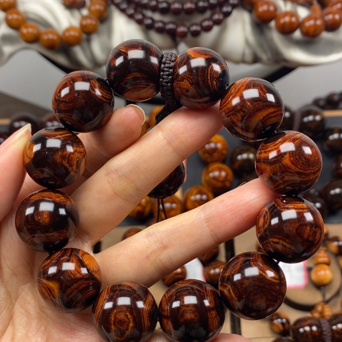 【闪购商品】黄花梨/降香黄檀2.0对眼鬼脸