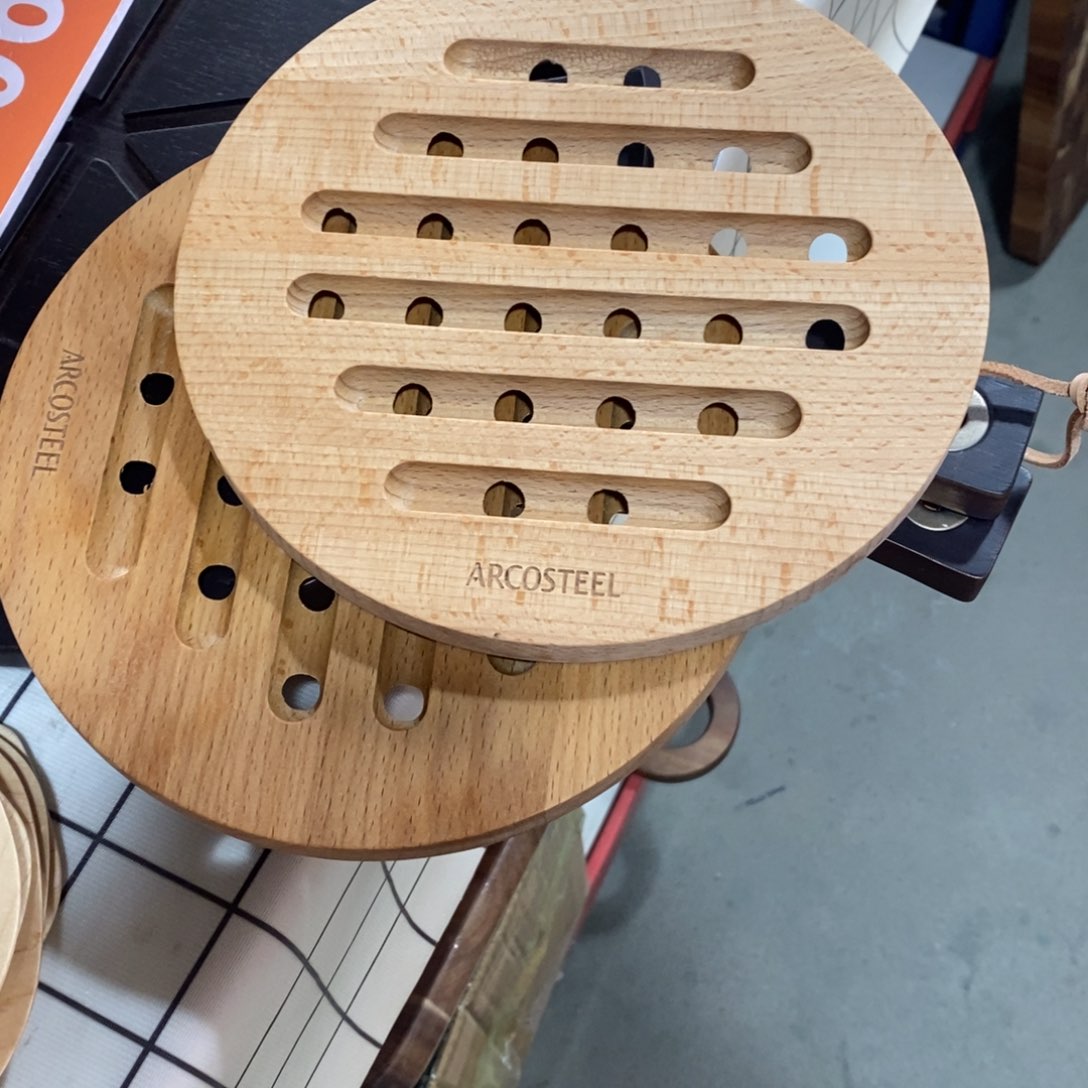 木贾*匆榉木锅垫两片