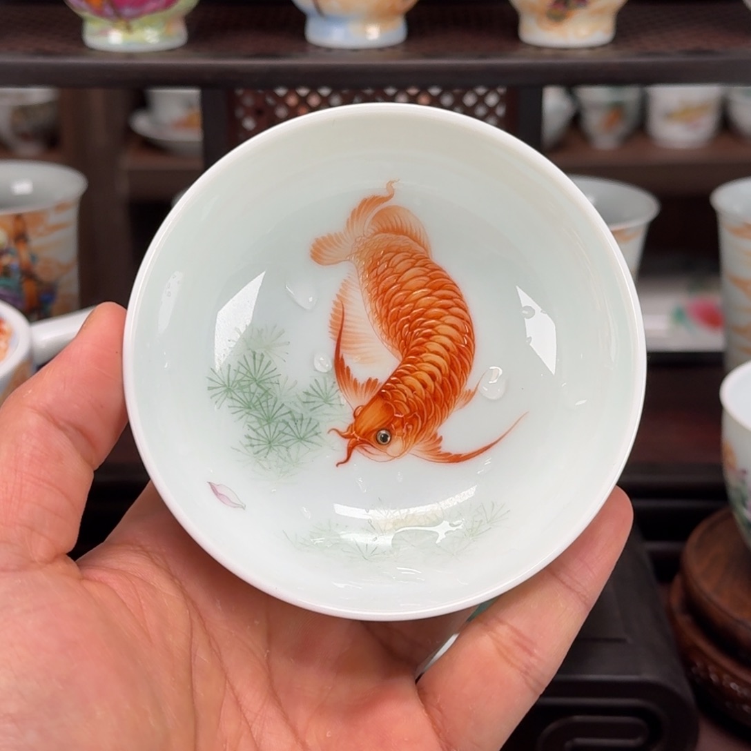 杯景德镇陶瓷艺术家作品欣赏