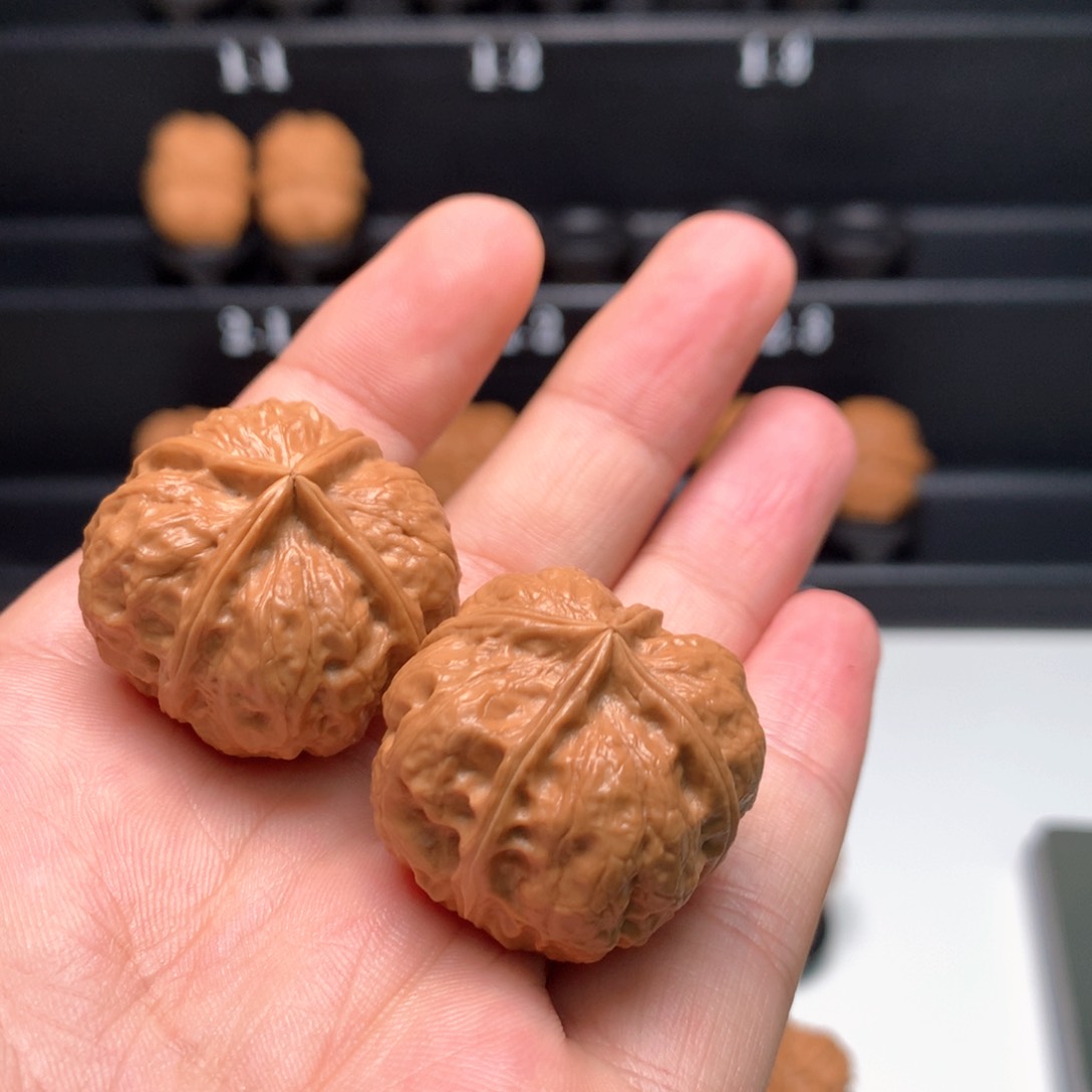 把件文玩核桃妖****?小四方四棱