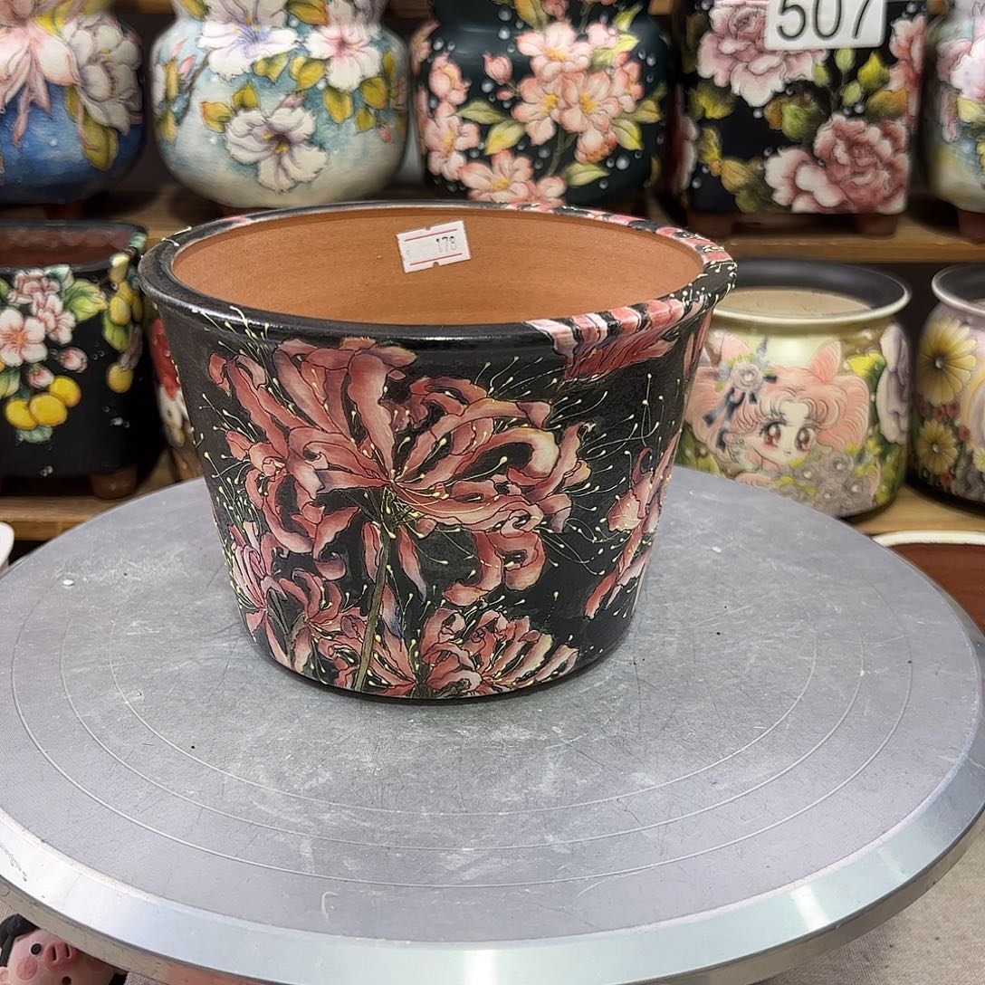 景德镇炫彩手绘口14